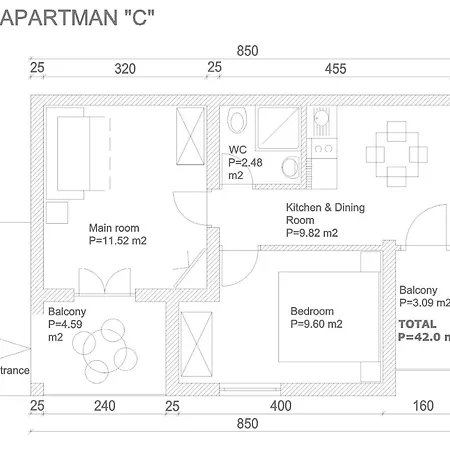 Apartmán Vucak